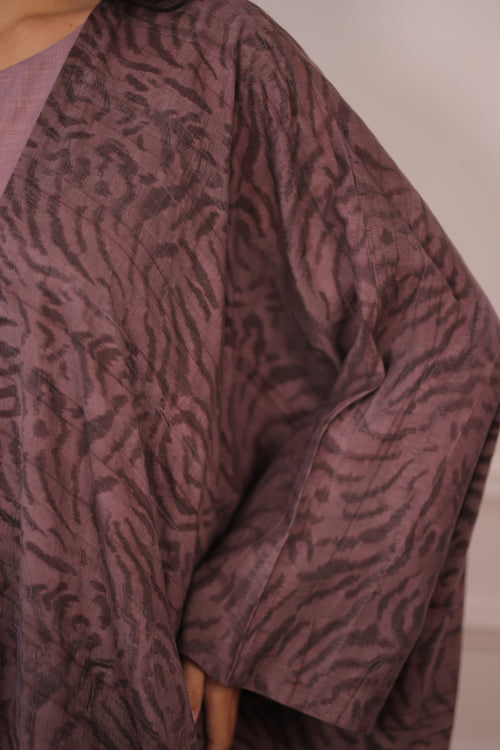 HALA ABAYA SET| Dusty Mauve