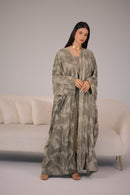 HALA ABAYA SET| Soft Sage