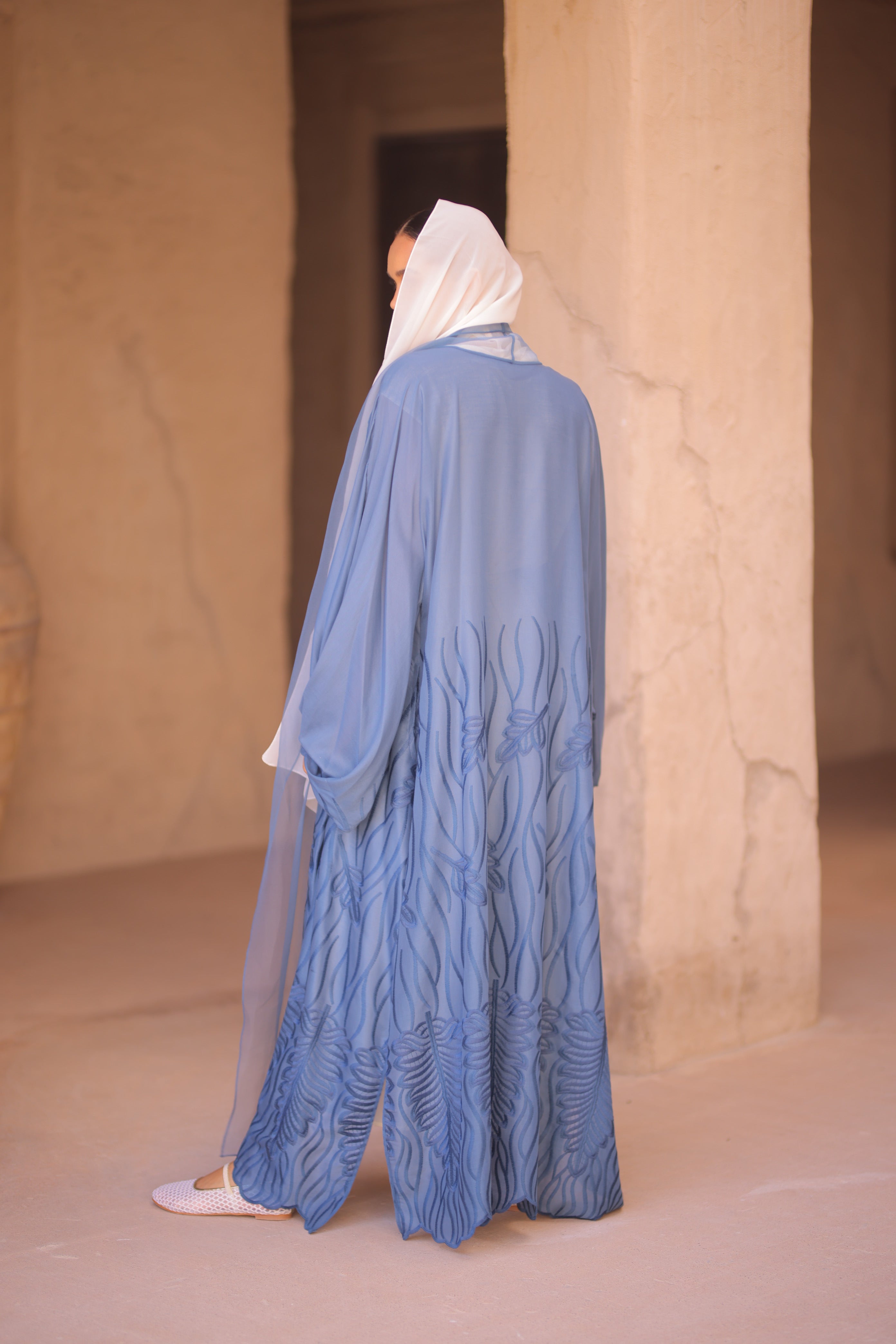 ZAHRA ABAYA| BLUE