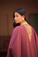 AYSHA ABAYA | MAROON