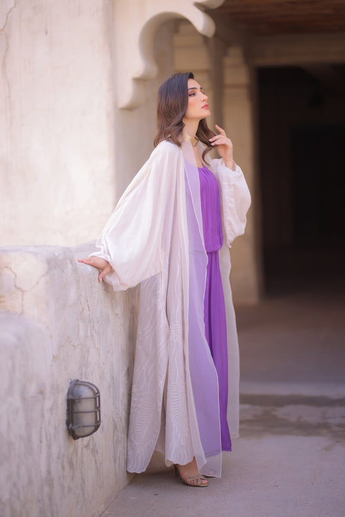 ZAHRA ABAYA| IVORY