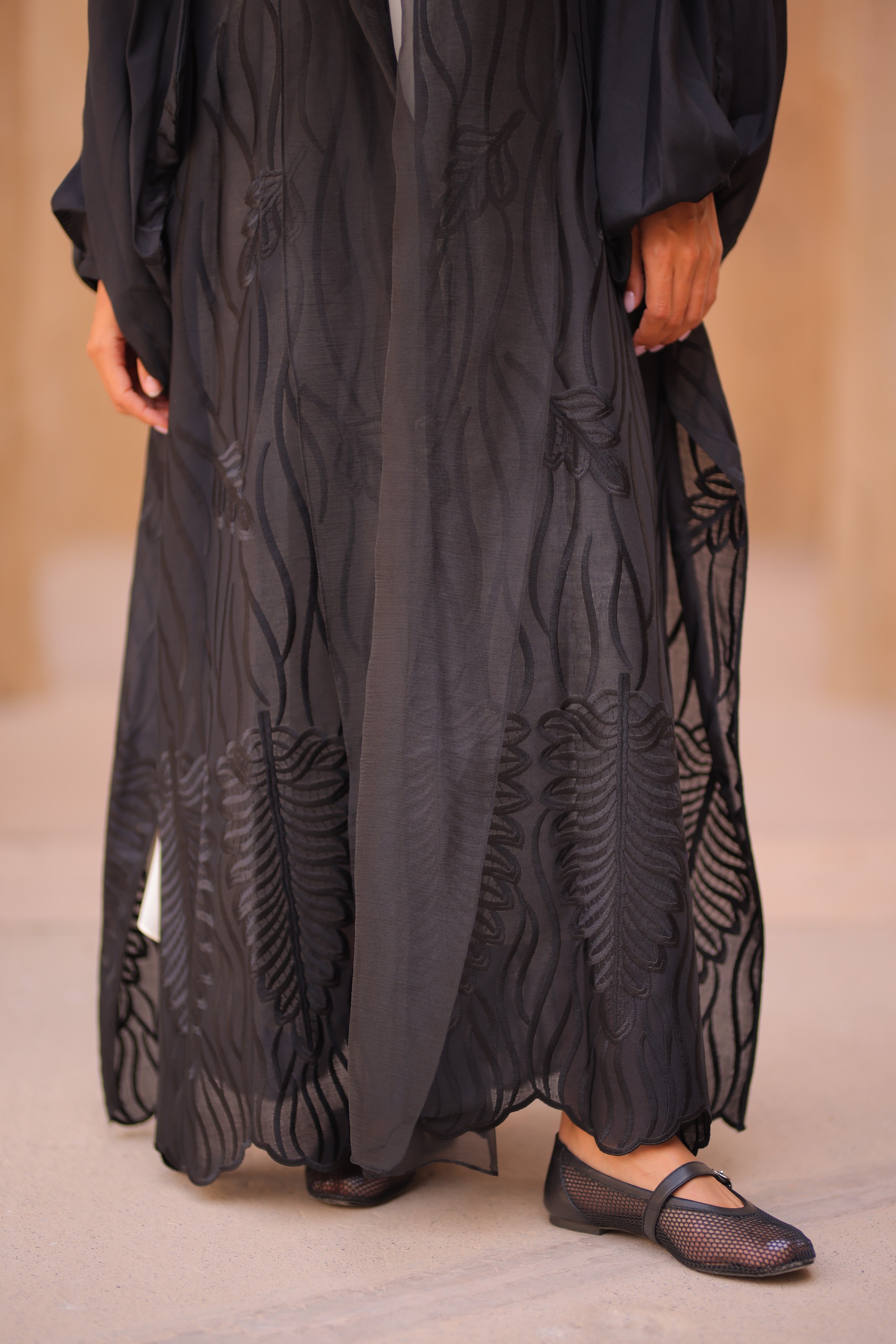 ZAHRA ABAYA| BLACK