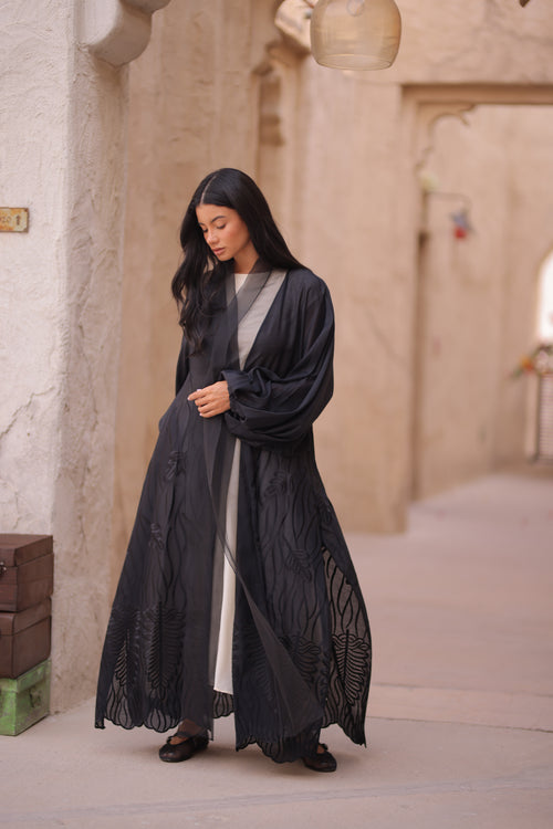 ZAHRA ABAYA| BLACK