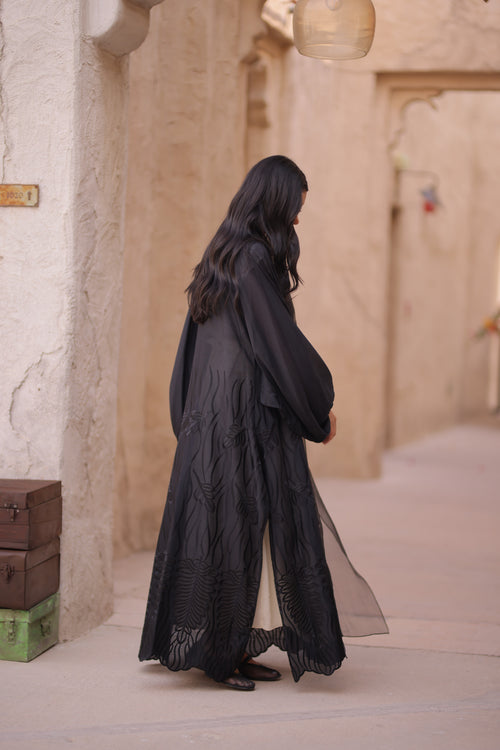 ZAHRA ABAYA| BLACK